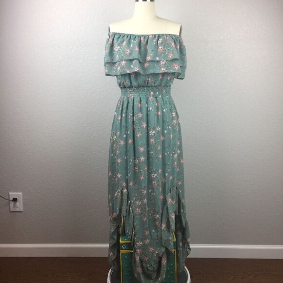 BNWT •Nasty Gal• Floral OTS Dress - Picture 1 of 7